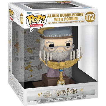 Funko POP! Deluxe: Harry Potter - Albus Dumbledore w/Podium figura #172