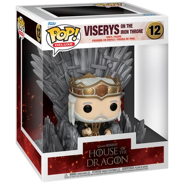 Funko POP! Deluxe: House of the Dragon - Viserys on Throne figura #12