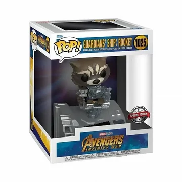 Funko POP! Deluxe: Marvel - Guardians Of The Galaxy Ship - Rocket figura #1025