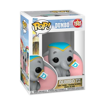 Funko POP! Disney: Dumbo S3 - Dumbo w/flag figura