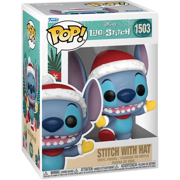 Funko POP! Disney: Stitch Holiday - Stitch w/Hat figura