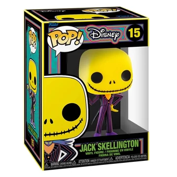 Funko POP! Disney: The Nightmare Before Christmas - Jack Skellington (Blacklight) figura #15
