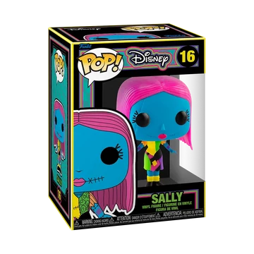 Funko POP! Disney: The Nightmare Before Christmas - Sally (Blacklight) figura #16