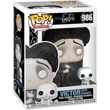 Funko POP! &amp; Buddy: The Corpse Bride - Victor with Scraps figura #986