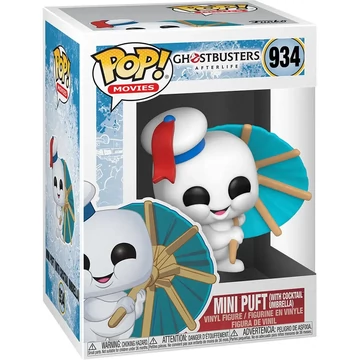 Funko POP! Movies: Ghostbusters Afterlife - Mini Puft w/Cocktail Um figura #934