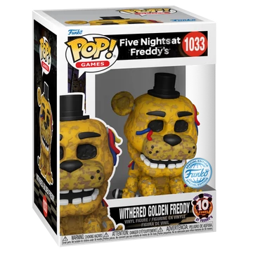Funko POP! Games: Five Nights at Freddy's - Withered Gldn Frdy figura