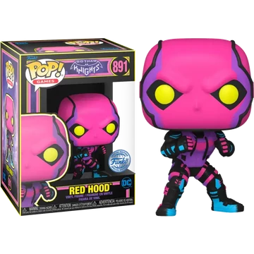 Funko POP! Games: Gotham Knights - Red Hood (Blacklight) (SE) figura #891