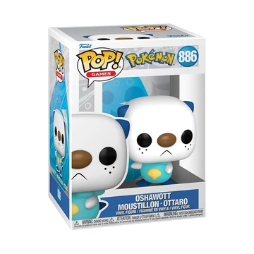 Funko POP! Games: Pokemon - Oshawott(EMEA) figura #886