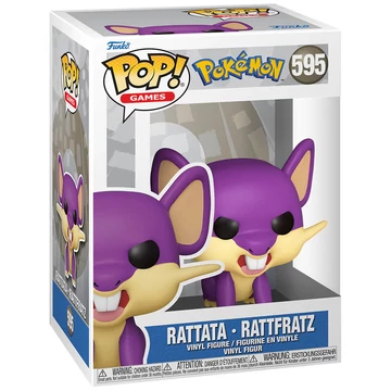 Funko POP! Games: Pokemon - Rattata (EMEA) figura