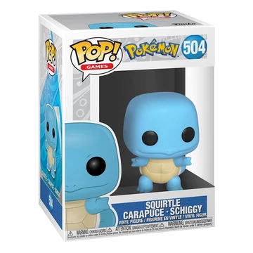 Funko POP! Games: Pokemon - Squirtle Carapuce Schiggy figura #504