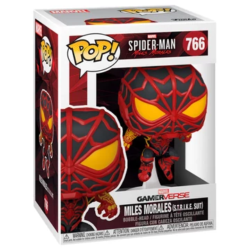 Funko POP! Games: Spider-Man Miles Morales - Miles Morales (S.T.R.I.K.E. Suit) figura #766