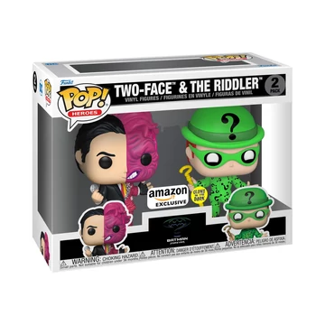 Funko POP! Heroes: Batman (1995) - Two-Face &amp; The Riddler (2 pack) figura