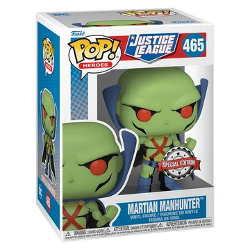 Funko POP! Heroes: Justice League - Martian Manhunter figura #465