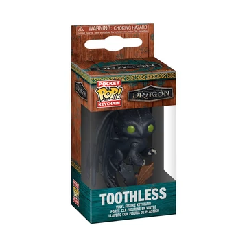 Funko POP! How to Train Your Dragon - Toothless kulcstartó