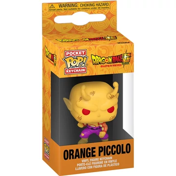 Funko POP! Keychain: Dragon Ball Super: Super Hero - Orange Piccolo kulcstartó