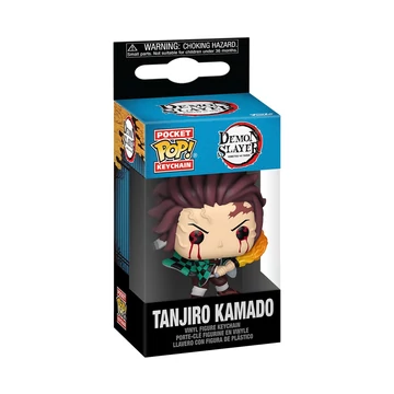 Funko POP! Keychain: Demon Slayer - Tanjiro (Sun Breathing)