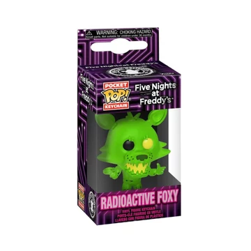 Funko POP! Keychain: Five Nights at Freddy's S7 - Radioactive Foxy kulcstartó