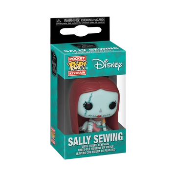 Funko POP! Keychain: Nightmare Before Christmas - Sally Sewing kulcstartó