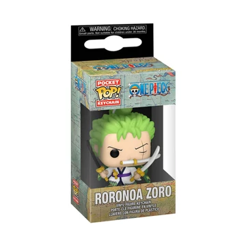 Funko POP! One Piece - Roronoa Zoro kulcstartó