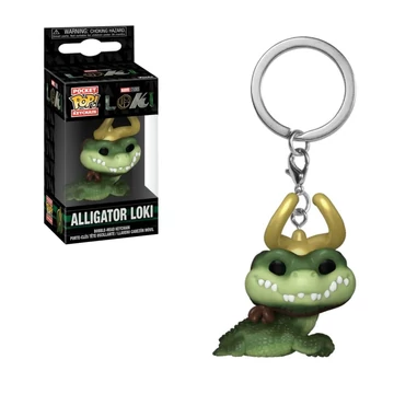 Funko POP! Loki: Alligator Loki kulcstartó 