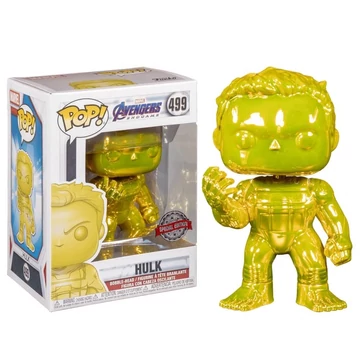 Funko POP! Marvel Avengers Endgame - Hulk Yellow Chrome figura #499