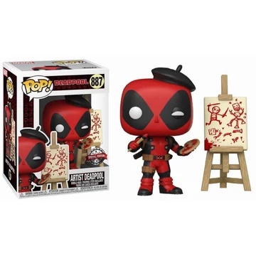 Funko POP! Marvel: Deadpool - Artist Deadpool figura #887