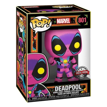 Funko POP! Marvel: Blacklight Deadpool figura #801