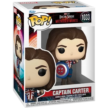 Funko POP! Marvel: Doctor Strange in the Multiverse of Madness S2 - Captain Carter figura #1033