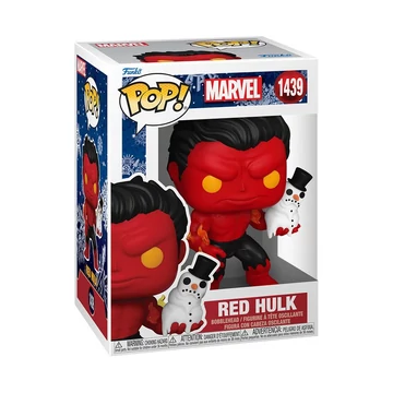 Funko POP! Marvel: Holiday S4 - Red Hulk figura