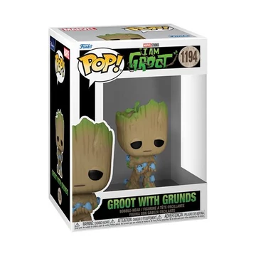 Funko POP! Marvel: I am Groot - Groot w/ grunds figura #1194