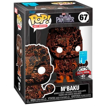 Funko POP! Marvel: Marvel Black Panther Legacy S1 - M'Baku figura #67