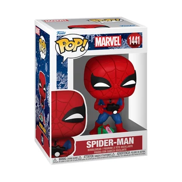 Funko POP! Marvel: Spiderman w/Open gift figura