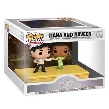 Funko POP! Moment: Disney100 - Tiana & Naveen figura