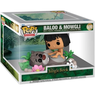 Funko POP! Moment: The Jungle Book - Baloo & Mowgli​ figura #1490