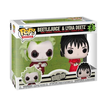 Funko POP! Movies: Beetlejuice 2pk - Beetlejuice & Lydia Deetz figura