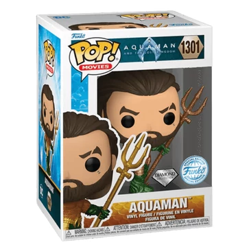 Funko POP! Movies DC: Aquaman and the Lost Kingdom - Aquaman (Diamond Collection) (SE) #1301 figura