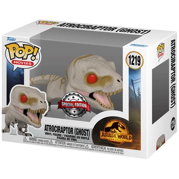 Funko POP! Movies: Jurassic World 3 - Atrociraptor (Ghost) figura #1219