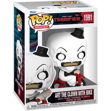 Funko POP! Movies: Terrifier - Art the Clown w/bike figura