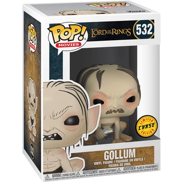 Funko POP! Movies: The Lord of the Rings - Gollum figura #532 chase