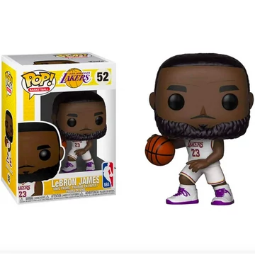Funko POP! NBA - Lakers - Lebron James (white) #52