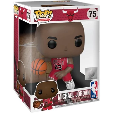 Funko POP! NBA - Bulls - 10" Michael Jordan (Red Jersey) figura #75