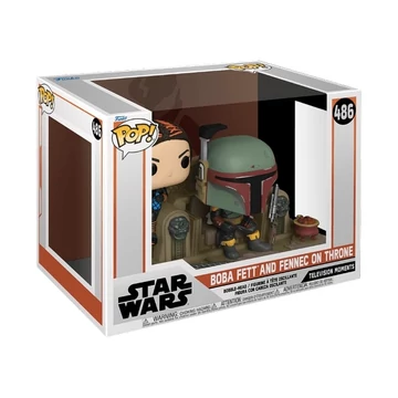 Funko POP! Moment Star Wars: The Mandalorian - Boba Fett & Fennec Shand figura #486