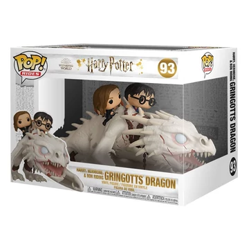 Funko POP! Ride Harry Potter - Dragon with Harry, Ron & Hermione figura #93