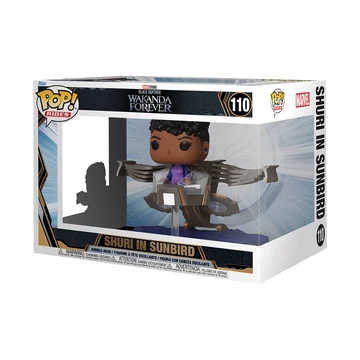 Funko POP! Ride SuperDeluxe: Black Panther Wakanda Forever - Shuri in Sunbird figura #110