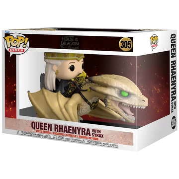 Funko POP! Rides: House of the Dragon - Rhaenyra w/ Syrax figura #305