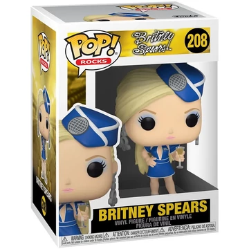 Funko POP! Rocks: Britney Spears - Britney Spears stewardess figura #208