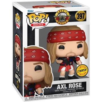 Funko POP! Rocks: Guns N' Roses - Axel Rose (1992) (chase) figura #397