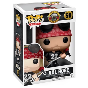 Funko POP! Rocks: Guns N' Roses - Axl Rose figura #50