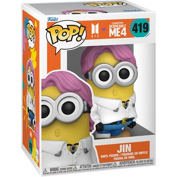 Funko POP! Rocks: Minions x BTS - Jin figura