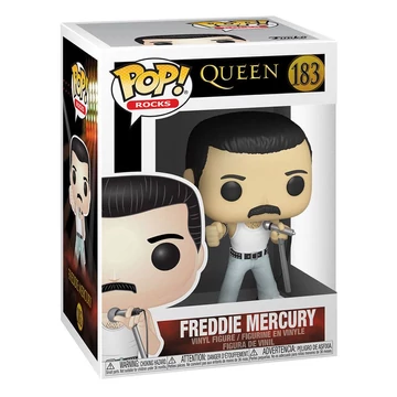Funko POP! Rocks: Queen - Freddie Mercury Radio Gaga 1985 figura #183